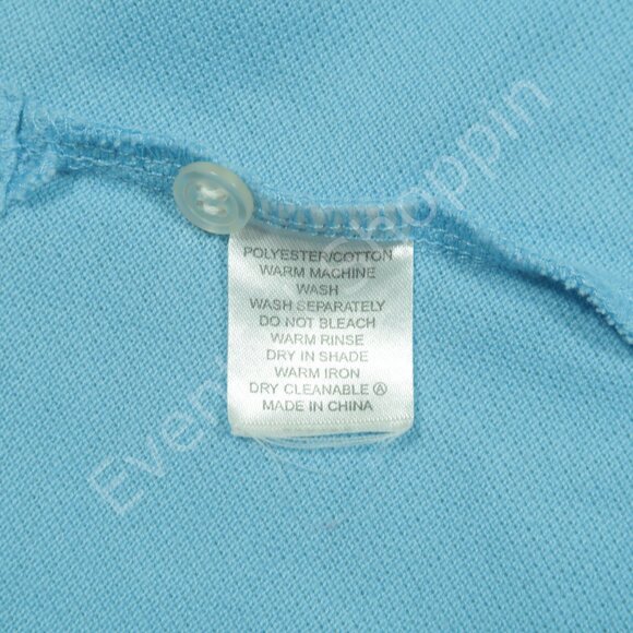 GM Holden Elizabeth Factory Polo Shirt Mens XL Blue Mesh Cotton - Picture 7 of 8